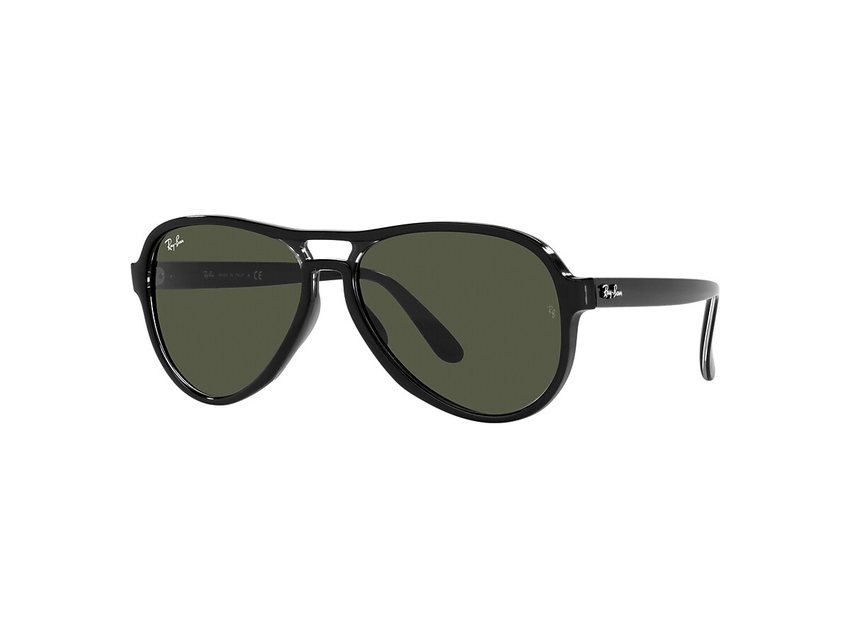 VAGABOND Sunglasses in Black and G-15 Green - RB4355 | Ray