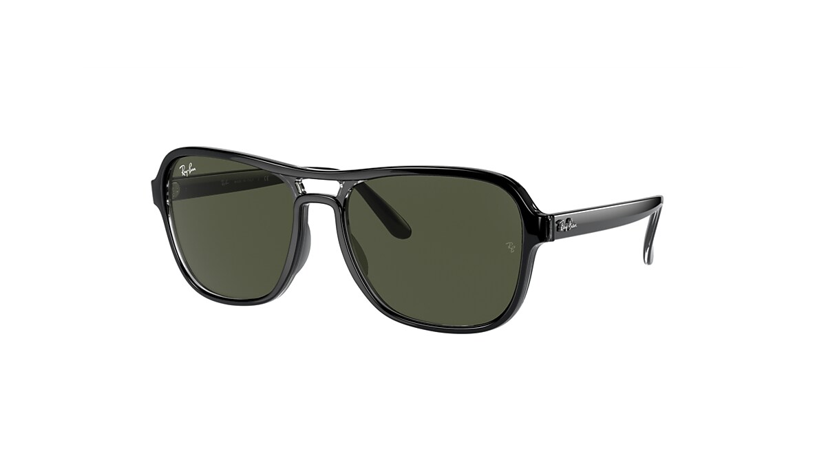 STATE SIDE Sunglasses in Black and Green - RB4356 | Ray-Ban