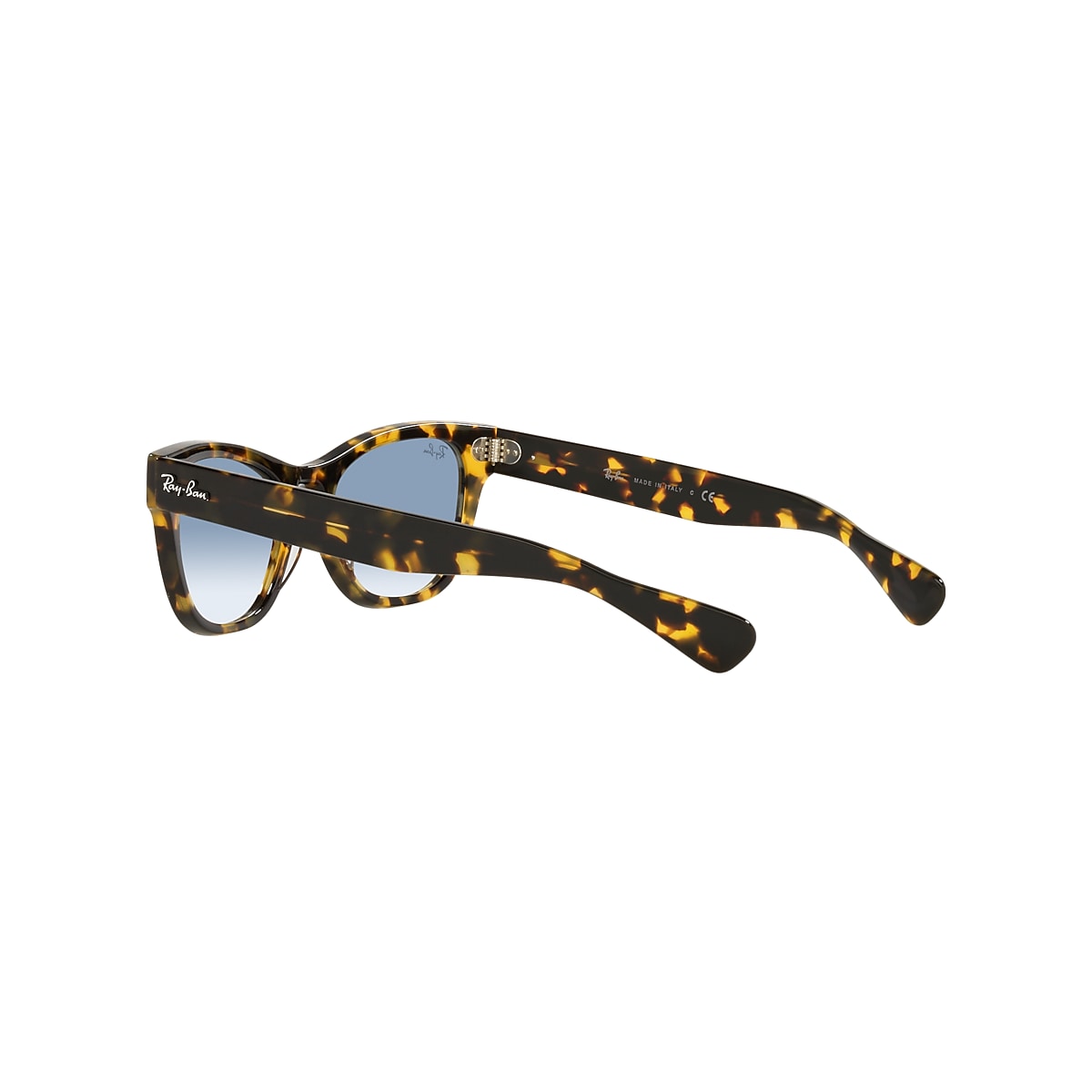 LARAMIE Sunglasses in Yellow Havana and Blue - RB2201 | Ray