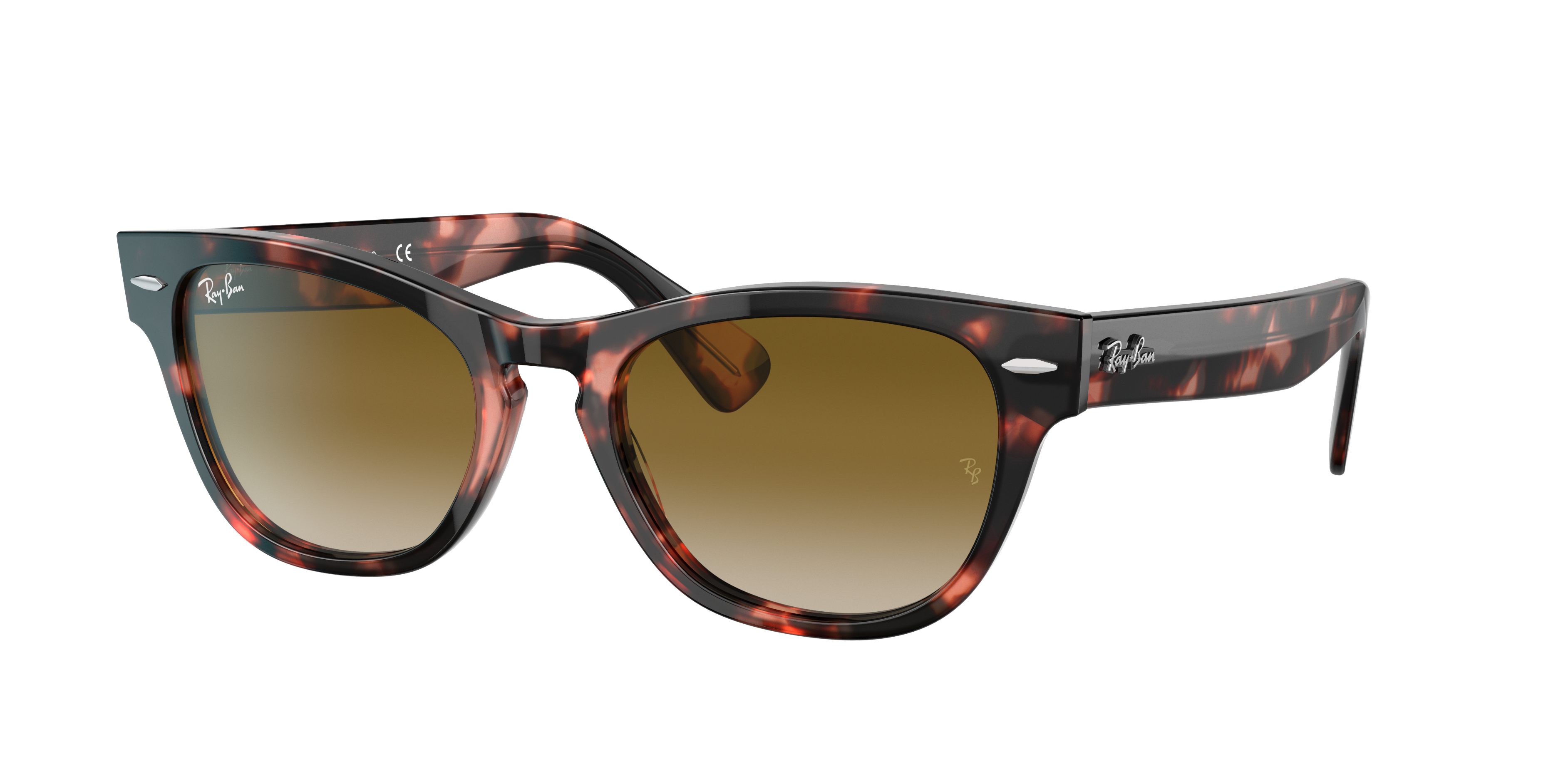 Ray Ban Laramie Sunglasses Havana Frame Brown Lenses 54-20