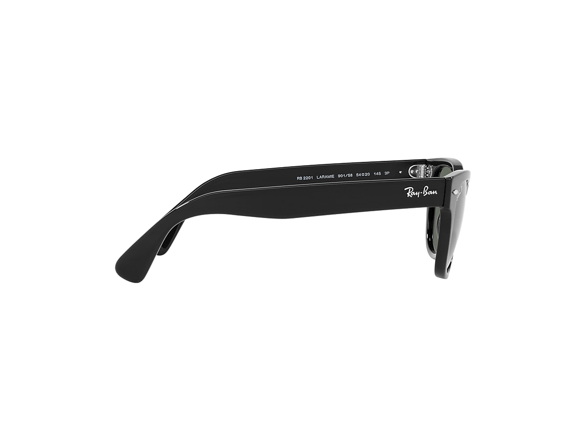Laramie Sunglasses in Black and Green | Ray-Ban® Laramie Sunglasses in Black and Green | Ray-Ban®