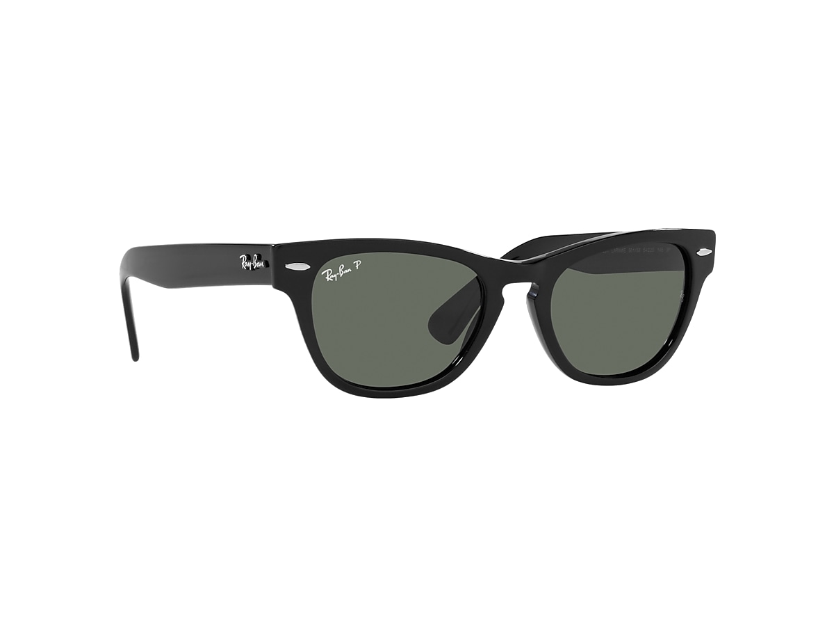 Laramie Sunglasses in Black and Green | Ray-Ban®