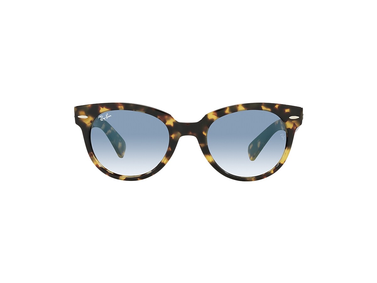 Ray-Ban Sunglasses Orion Havana Frame Blue Lenses