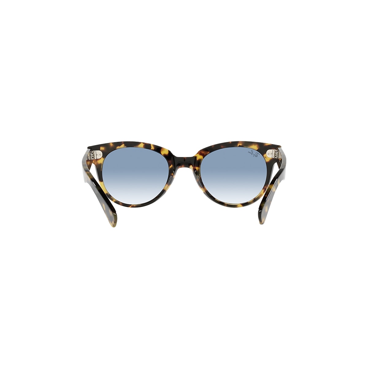 Ray-Ban Sunglasses Orion Havana Frame Blue Lenses