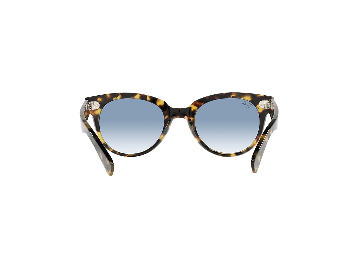 ORION Sunglasses in Yellow Havana and Light Blue - Ray-Ban