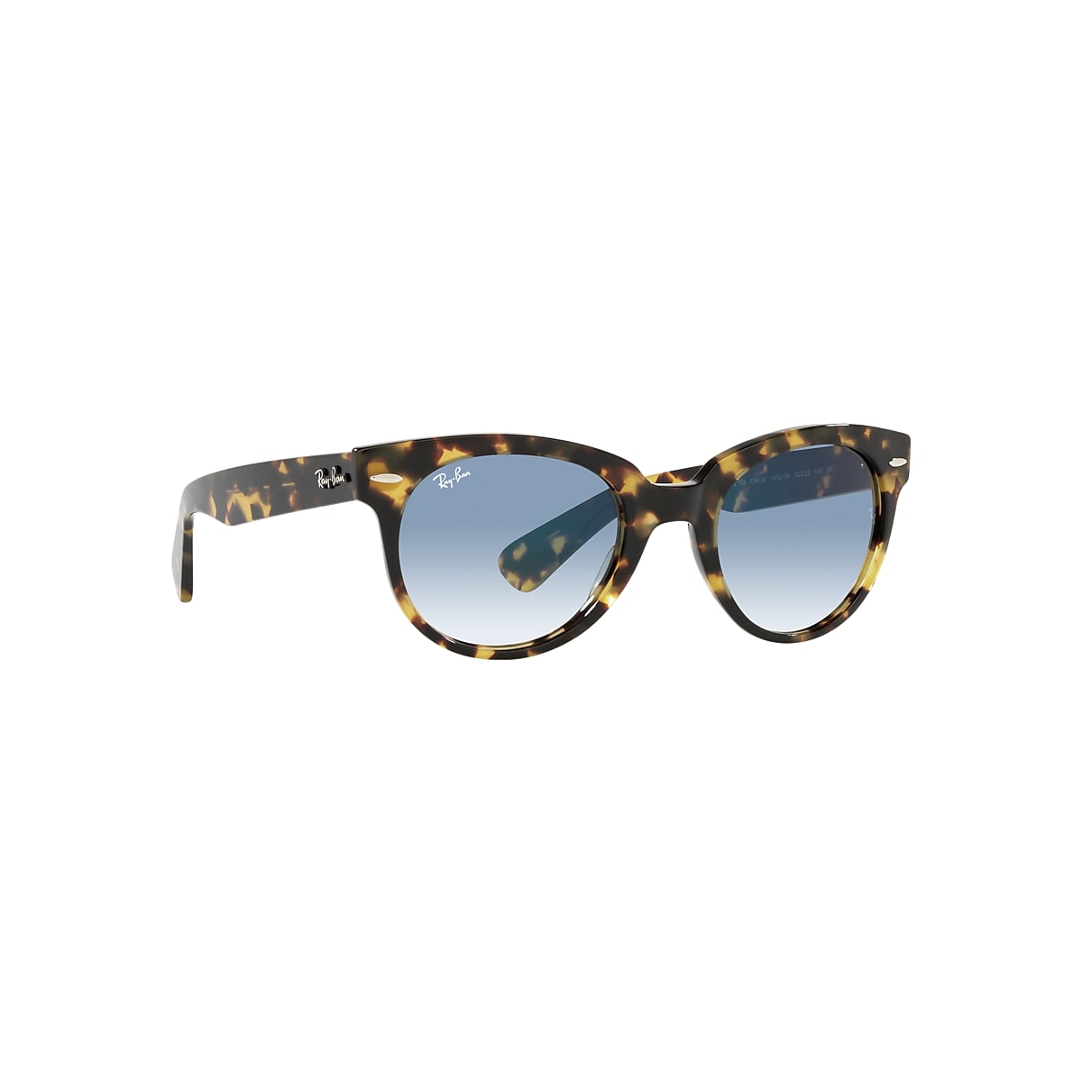 Ray-Ban Sunglasses Orion Havana Frame Blue Lenses