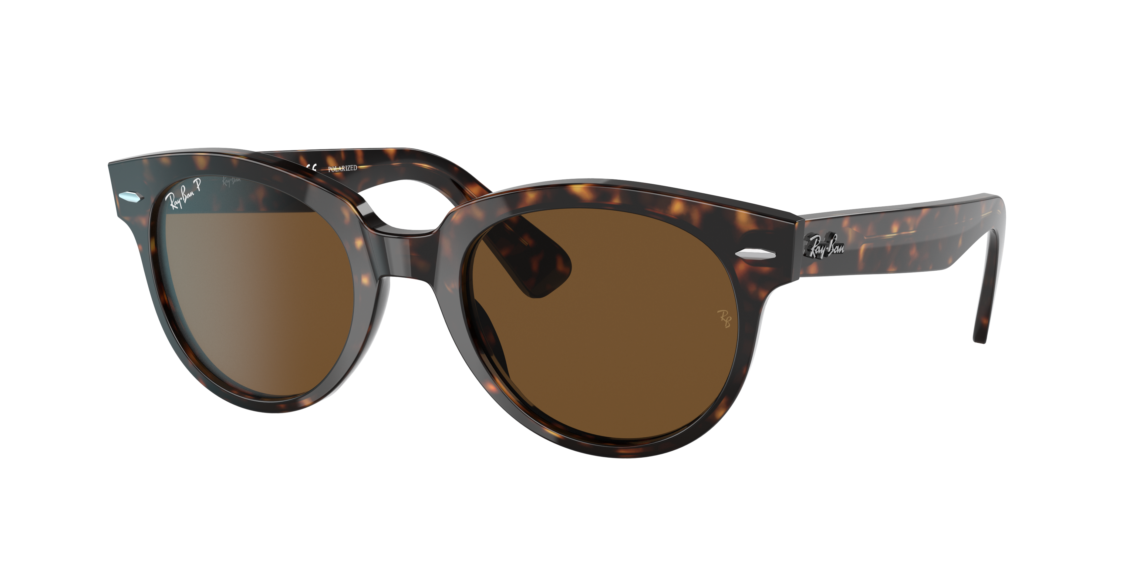 Ray Ban Orion Sunglasses Havana Frame Brown Lenses Polarized 52-22