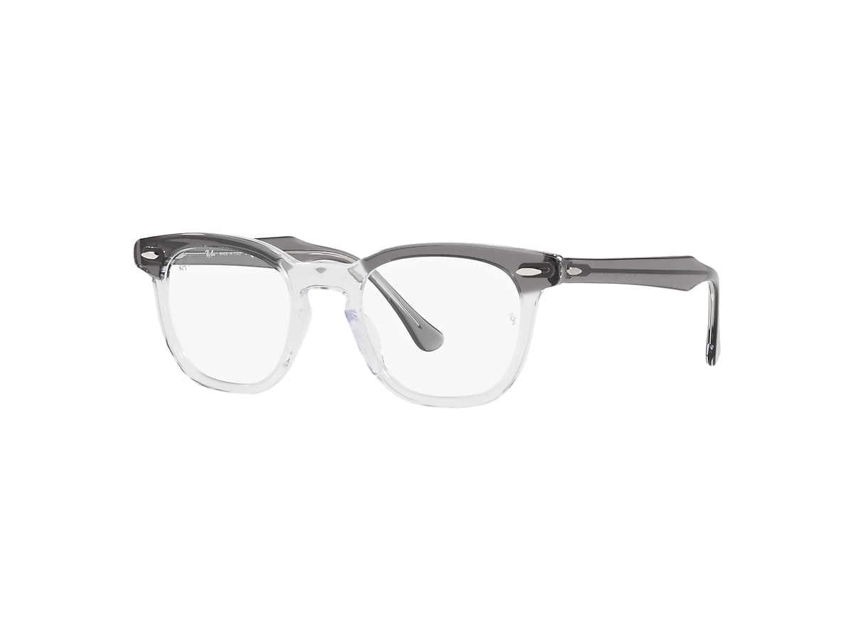 HAWKEYE OPTICS Eyeglasses with Grey On Transparent Frame