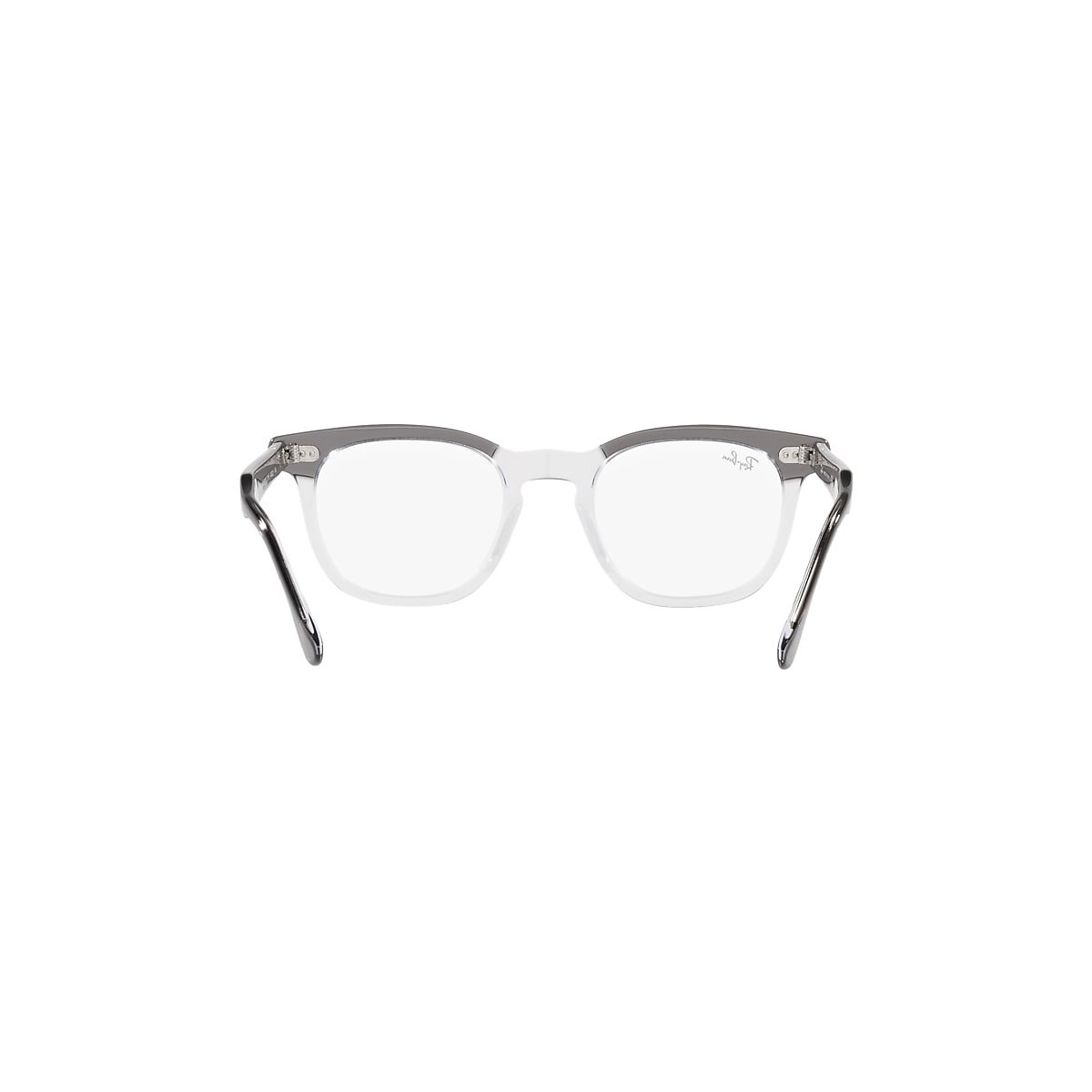 HAWKEYE OPTICS Eyeglasses with Grey On Transparent Frame