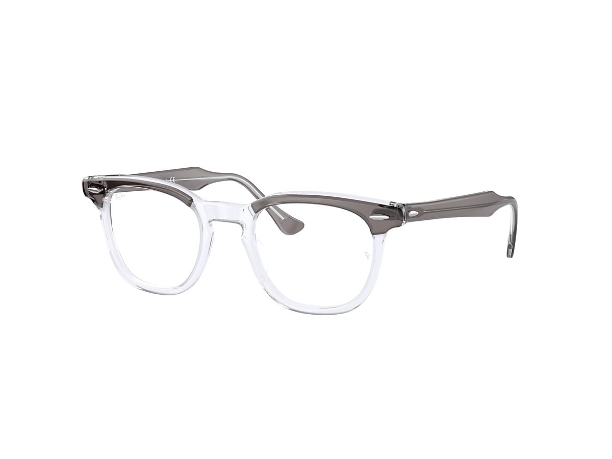 HAWKEYE OPTICS Eyeglasses with Grey On Transparent Frame