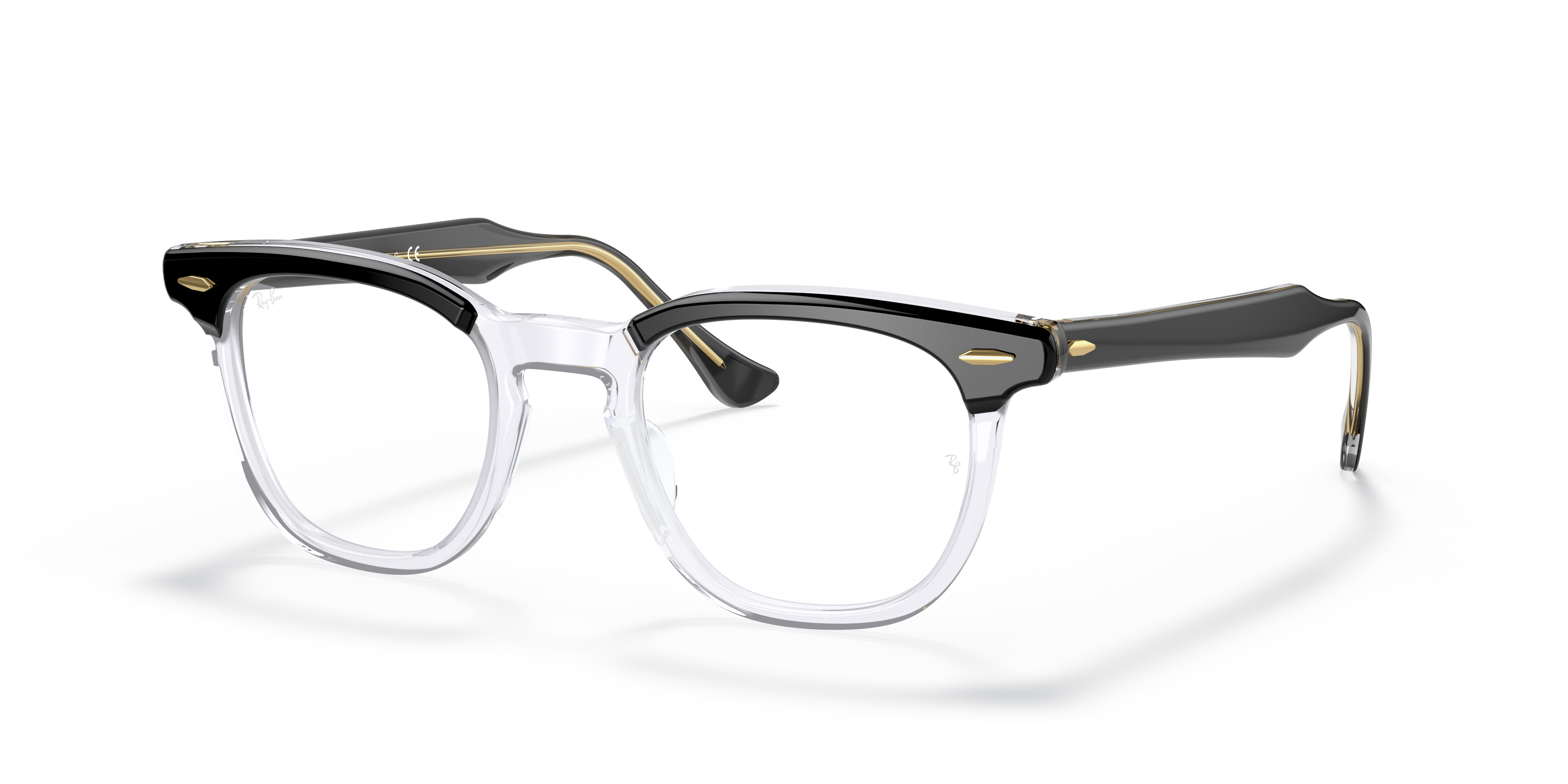 Hawkeye Optics Eyeglasses with Black Frame | Ray-Ban®