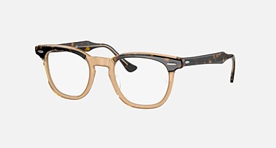 HAWKEYE OPTICS Eyeglasses with Striped Havana Frame - RB5398