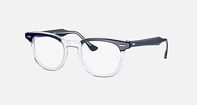 HAWKEYE OPTICS Eyeglasses with Transparent Blue Frame - RB5398