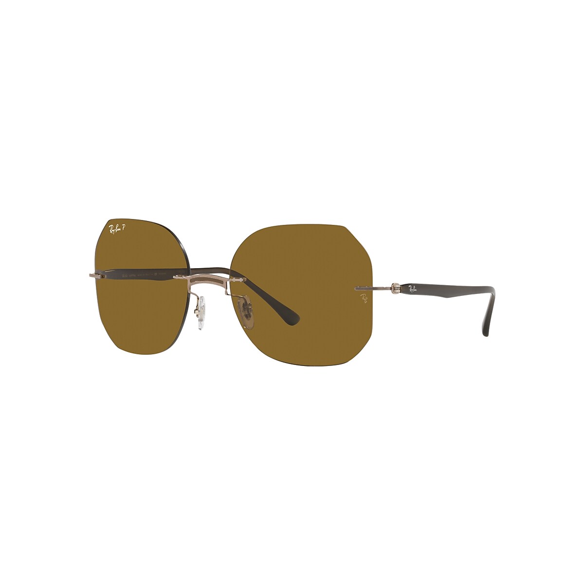 RB8067 TITANIUM Sunglasses in Brown and Brown - RB8067 | Ray-Ban® US