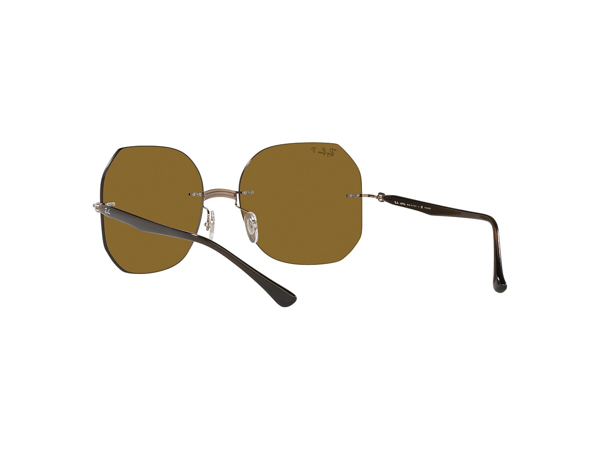 RB8067 TITANIUM Sunglasses in Brown and Brown - RB8067 | Ray-Ban® US