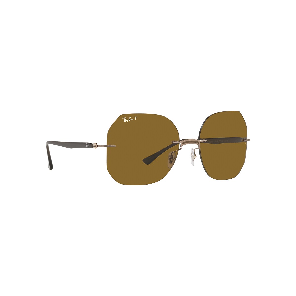 RB8067 TITANIUM Sunglasses in Brown and Brown - RB8067 | Ray-Ban® CA