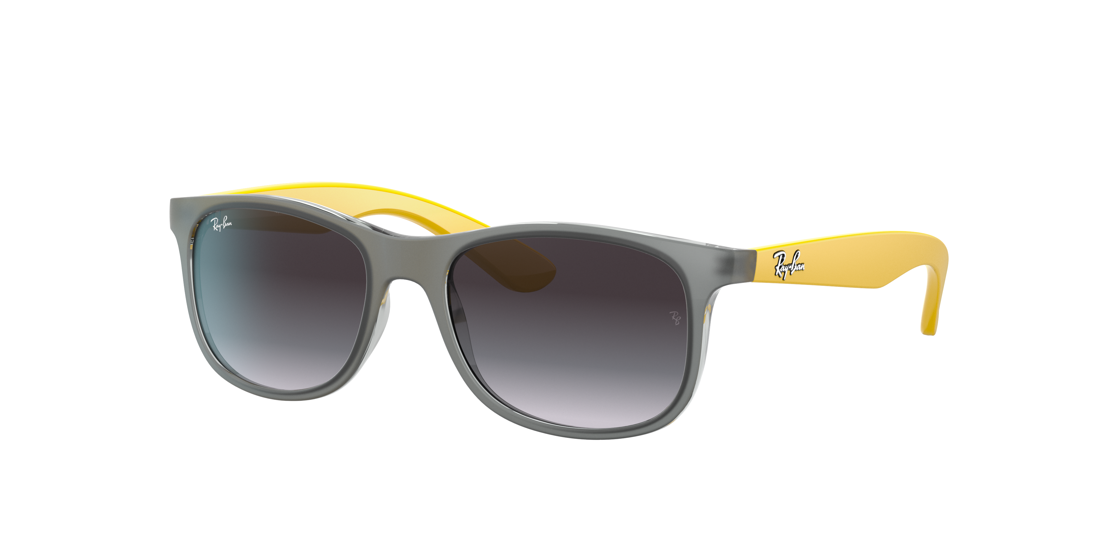 Rb9062s Kids Sunglasses in Transparent Grey and Grey | Ray-Ban®