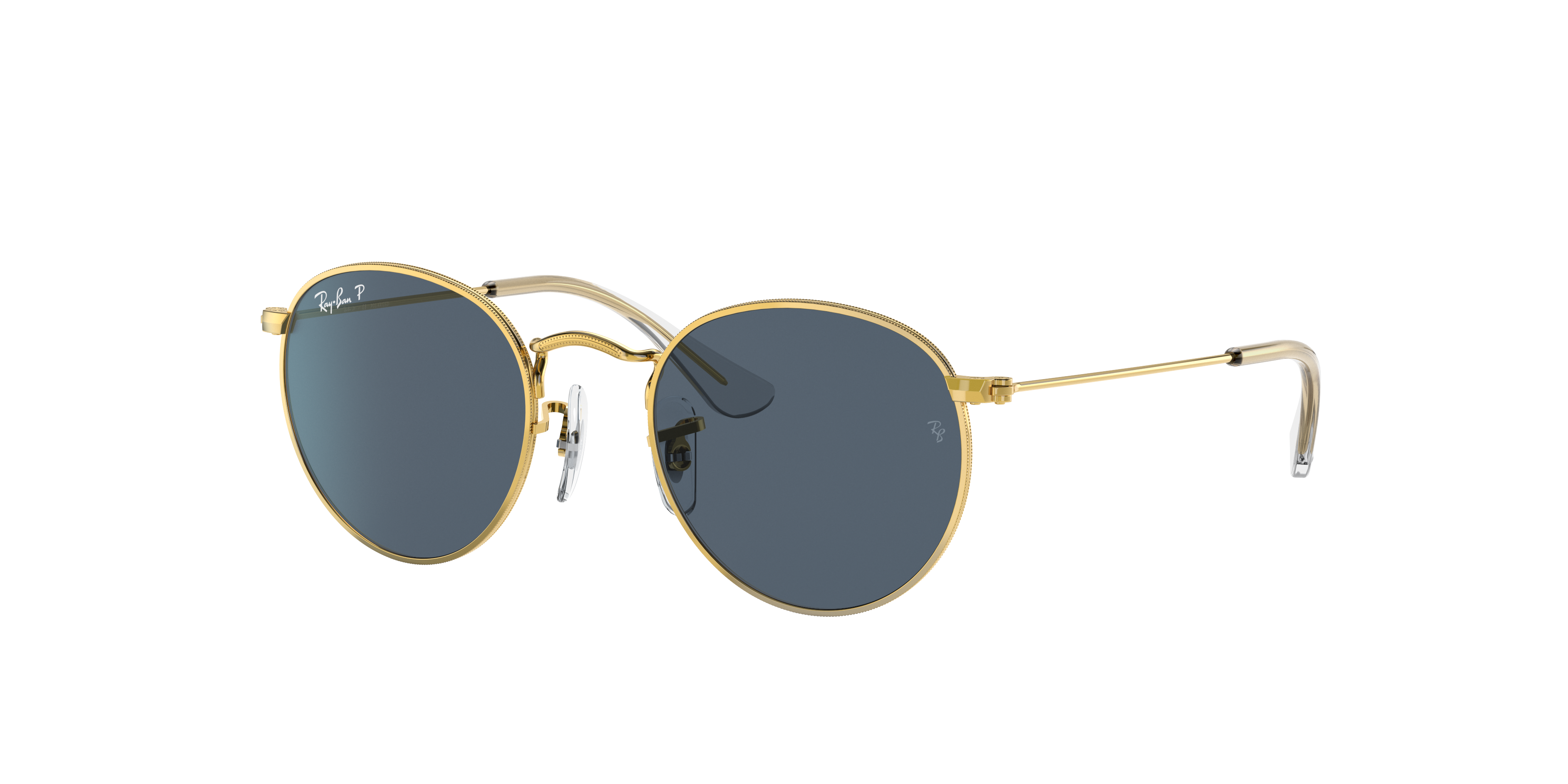 Ray-Ban Round Metal Junior RB9547S Gold 