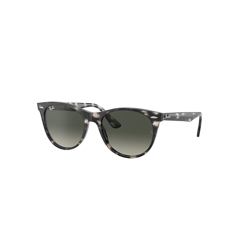 Ray-Ban Wayfarer II Fleck Sunglasses Havana Frame Grey Lenses 55-18 product image