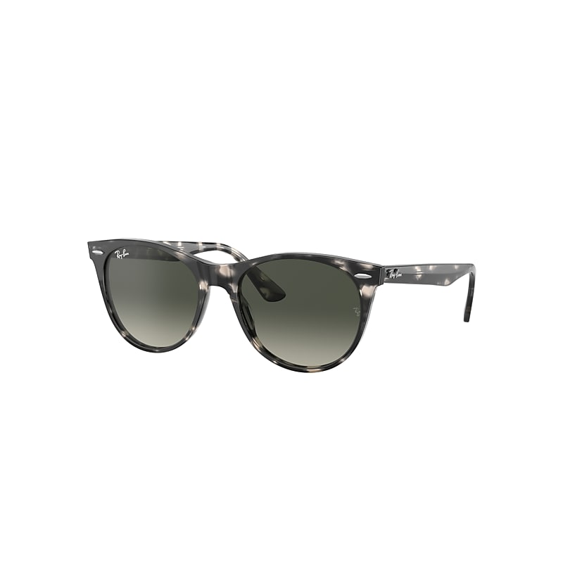 Ray-Ban Wayfarer II Fleck Sunglasses Havana Frame Grey Lenses 52-18 product image