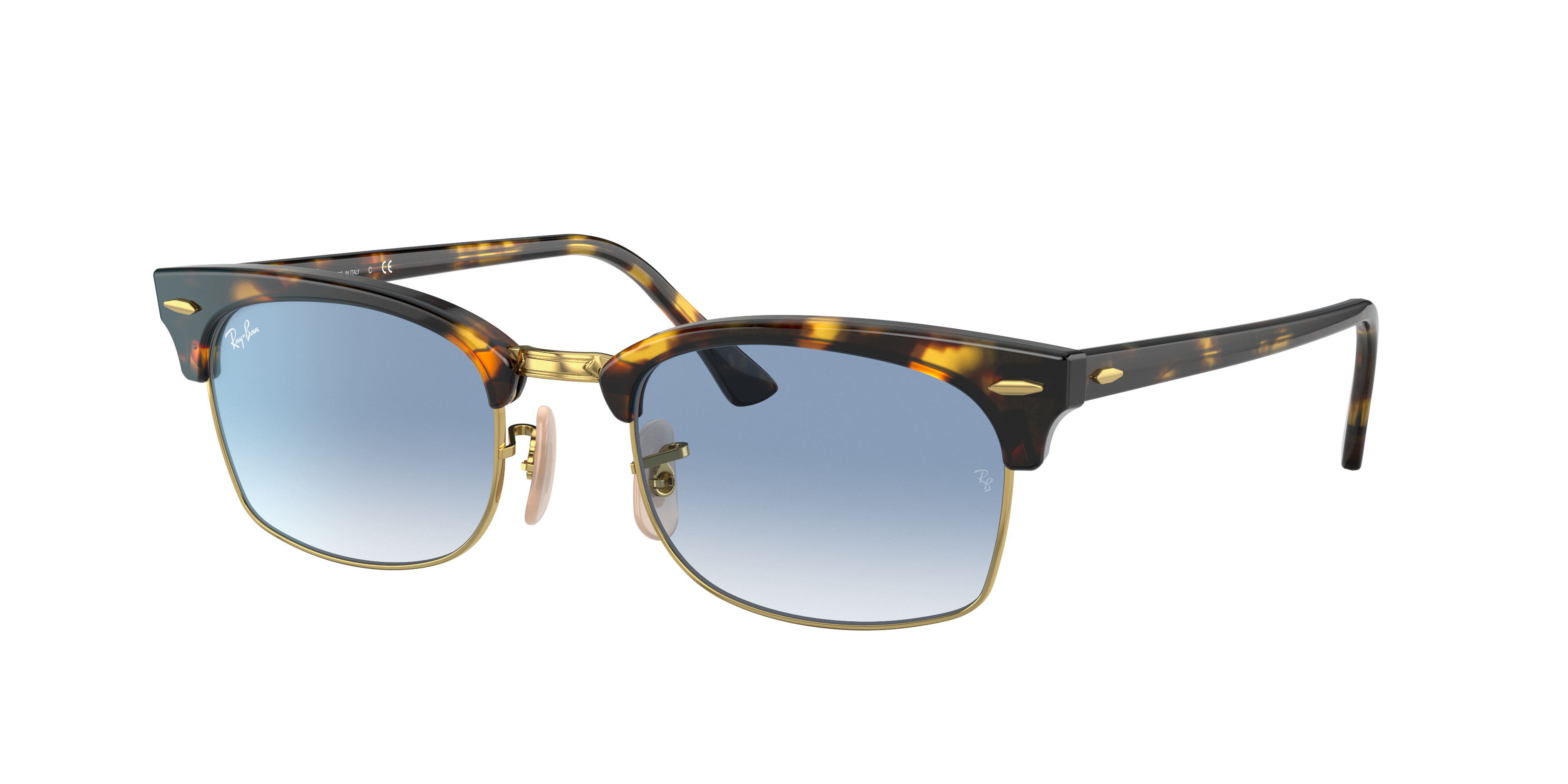 Óculos de Sol Ray-Ban linha Clubmaster.