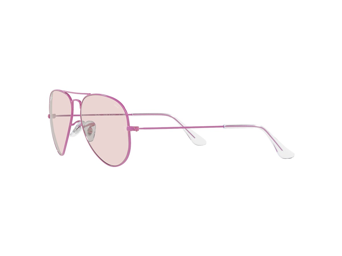 AVIATOR SOLID EVOLVE Sunglasses in Violeta and Pink Photochromic