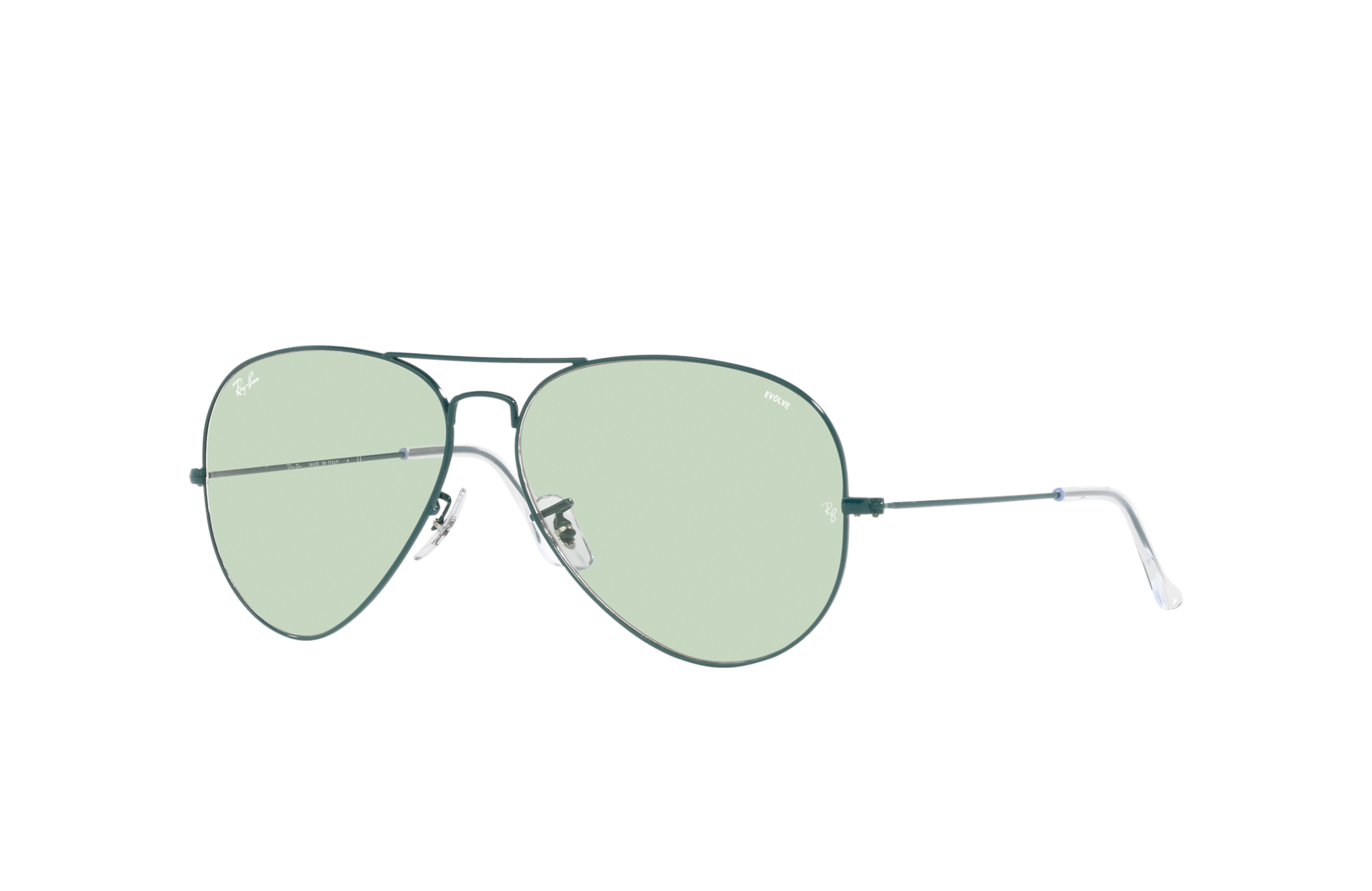 Aviator Solid Evolve Sunglasses in 