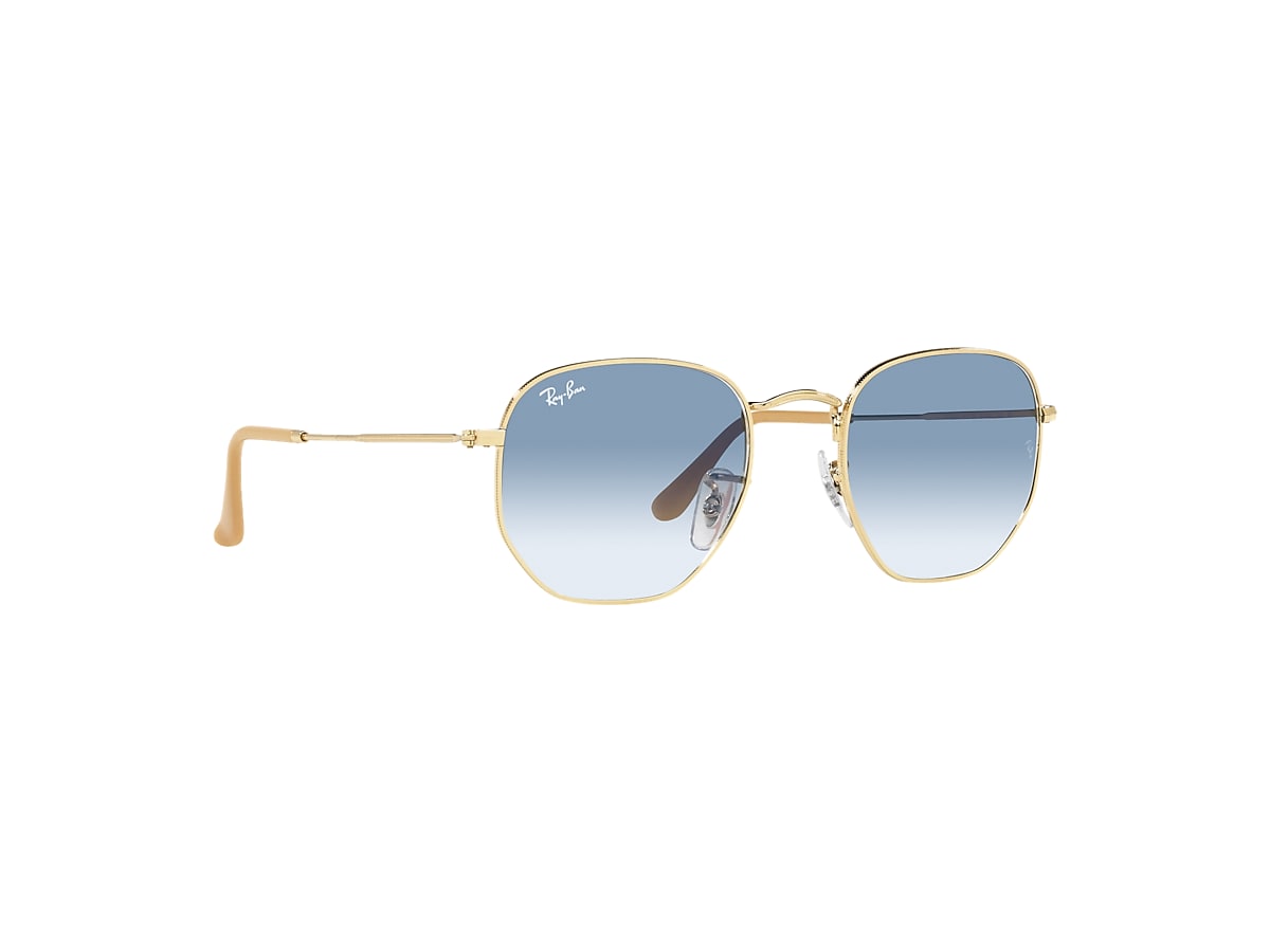 HEXAGONAL Sunglasses in Gold and Blue - RB3548 | Ray-Ban® EU