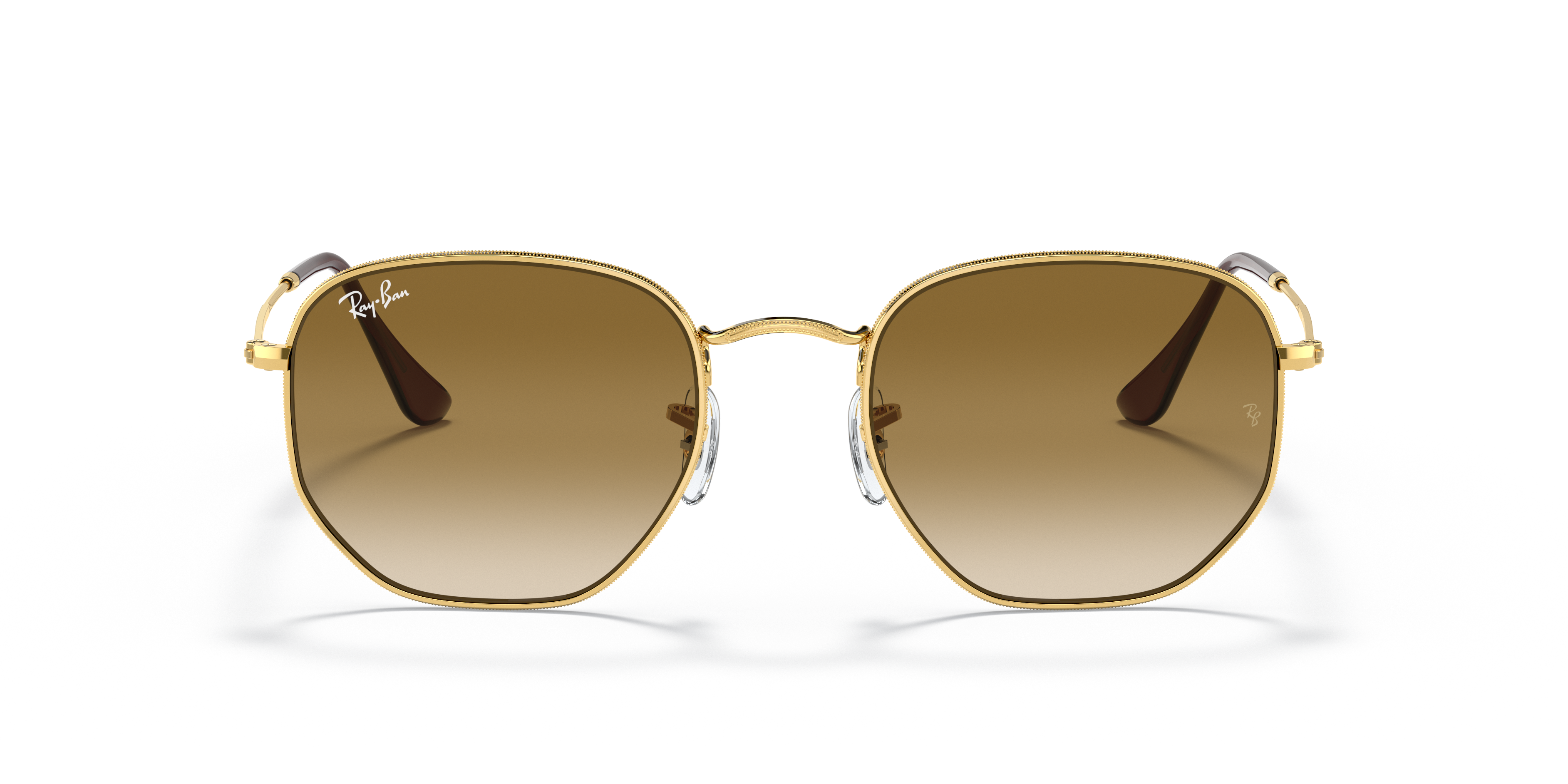 ray ban hexagonal polarised