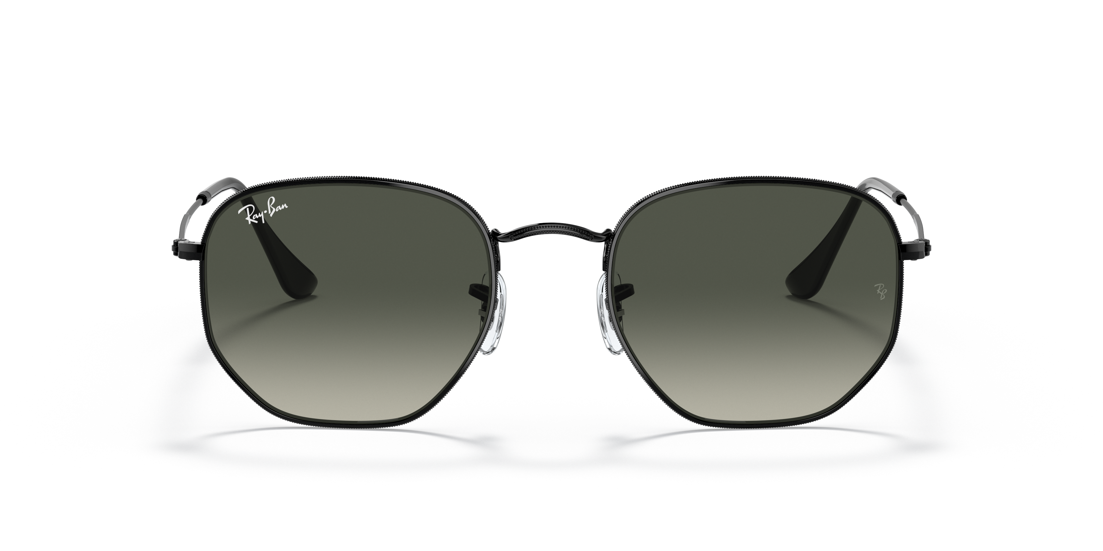 black hexagon sunglasses ray ban