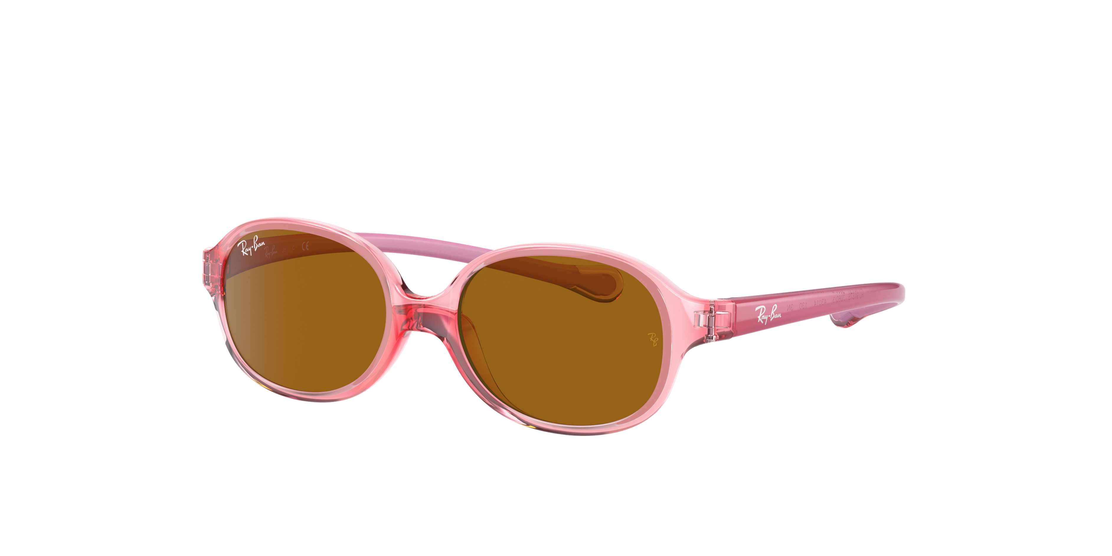 ray ban transparent light pink