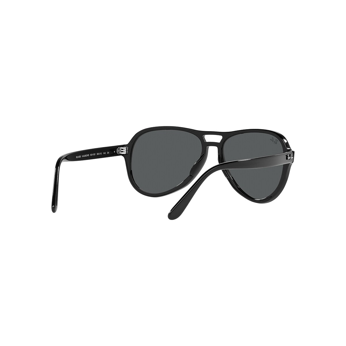 Ray-Ban サングラス VAGABOND RB4355 VAGABOND Sunglasses in Black and Clear Gradient Blue