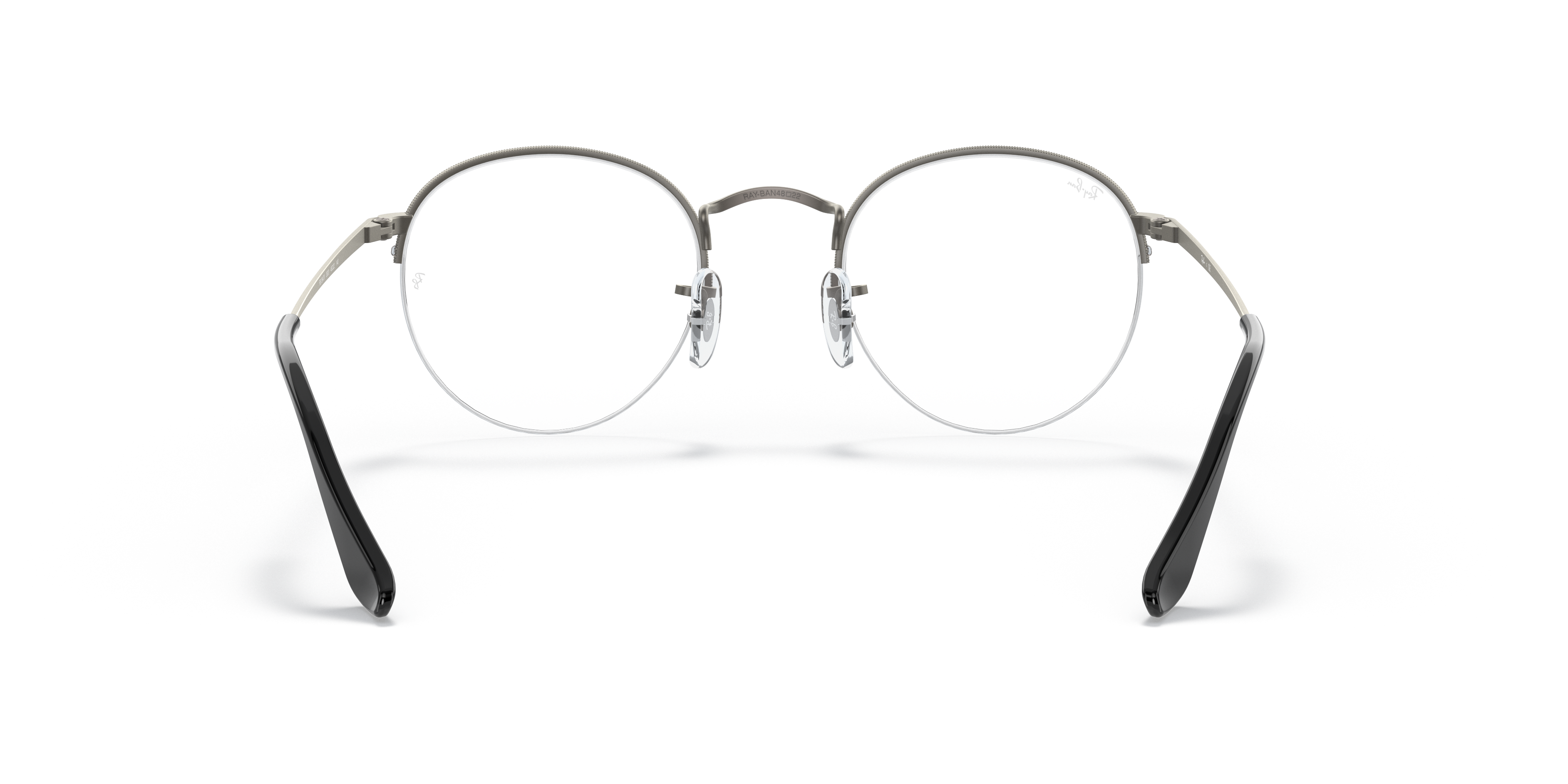 Round Gaze Eyeglasses with Gunmetal Frame | Ray-Ban®