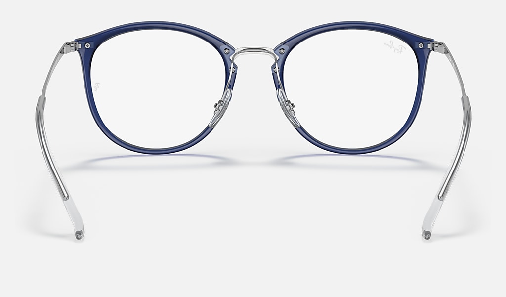 Rb7140 Optics Eyeglasses with Transparent Blue Frame | Ray-Ban®
