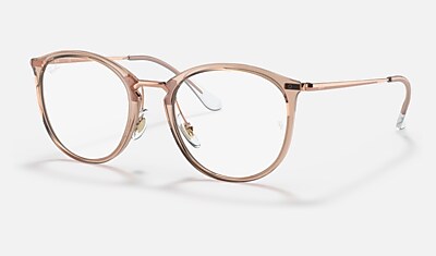 レイバン公式ストア】 Ray-Ban® RB7140 OPTICS メガネ | 透明上に