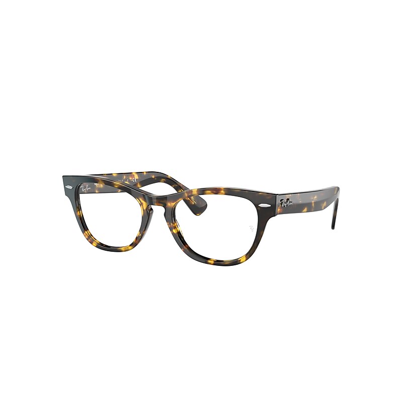 Ray-Ban Laramie Optics Eyeglasses Havana Frame Clear Lenses 54-20