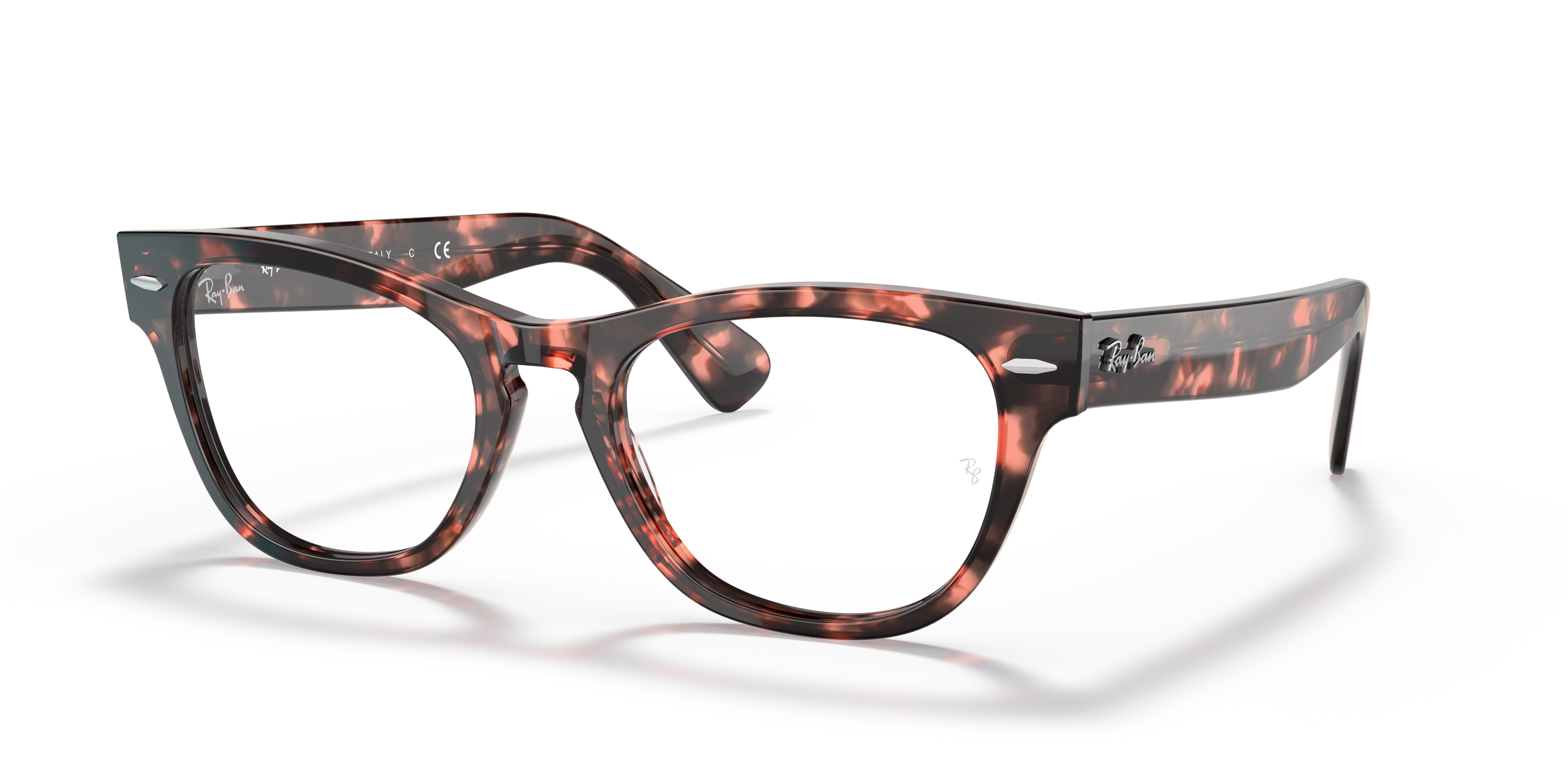 havana ray ban eyeglasses