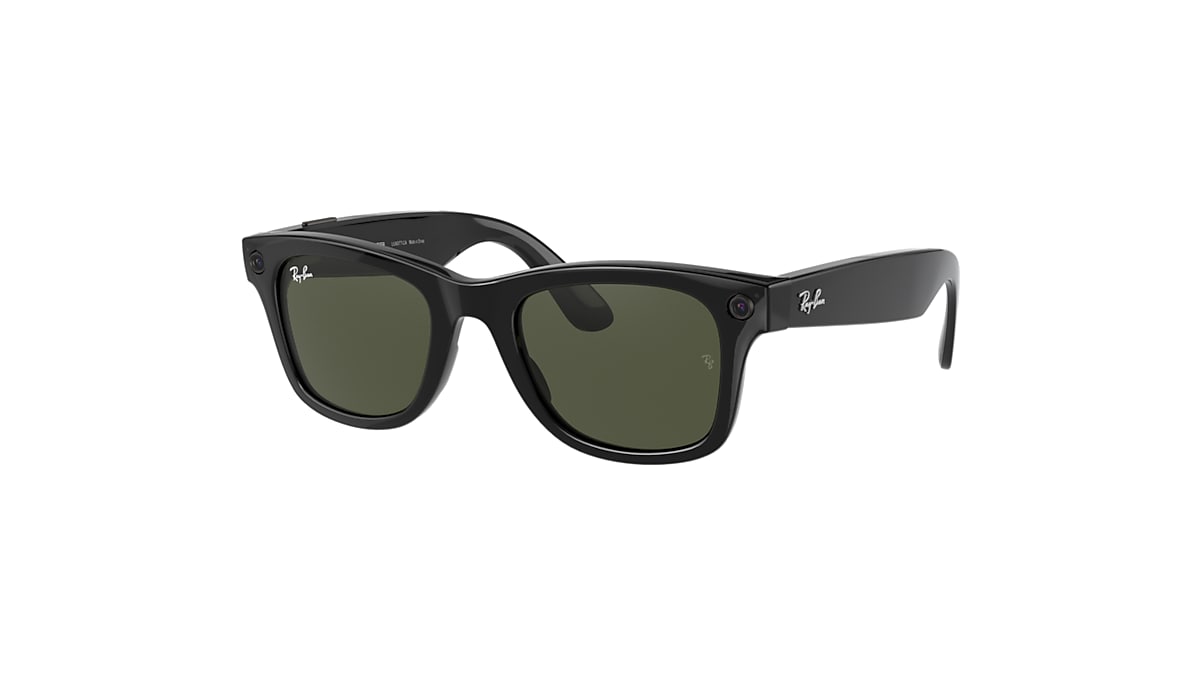 wanhoop Wolkenkrabber Matrix Ray-ban Stories | Wayfarer Sunglasses in Black and Green - | Ray-Ban® US