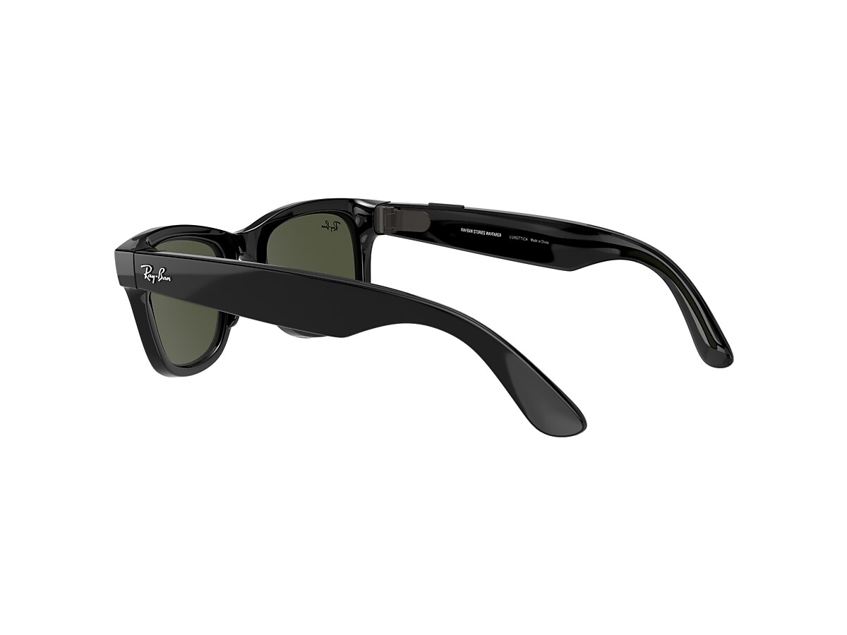 RAY-BAN STORIES | WAYFARER Sunglasses in Black and Green - | Ray