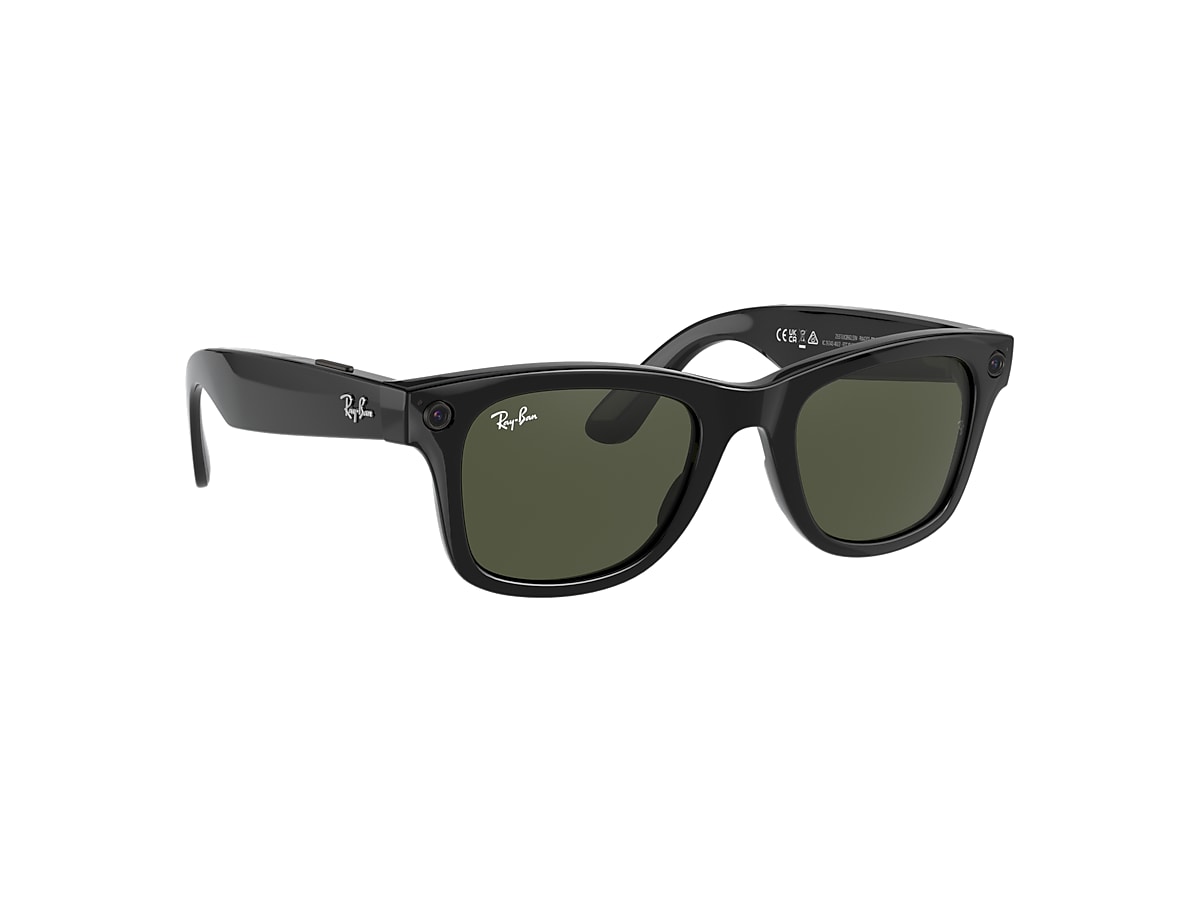 RAY-BAN STORIES | WAYFARER Sunglasses in Black and Green - | Ray