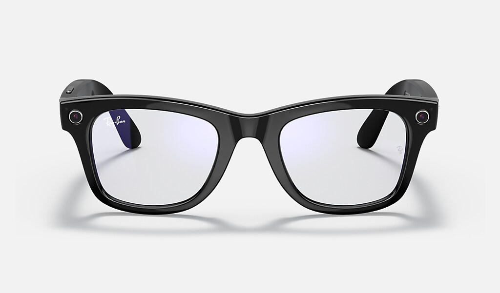 Ray-ban Stories | Wayfarer Sunglasses in Black and Clear - | Ray