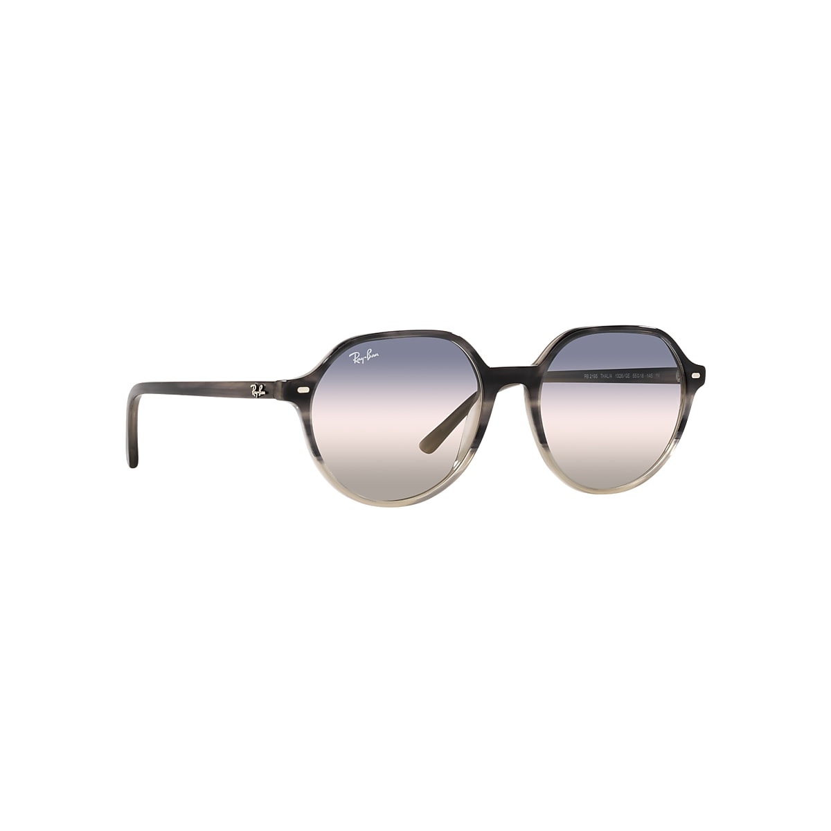 Thalia Bi-gradient Sunglasses in Grey Havana and Pink/Blue | Ray-Ban®