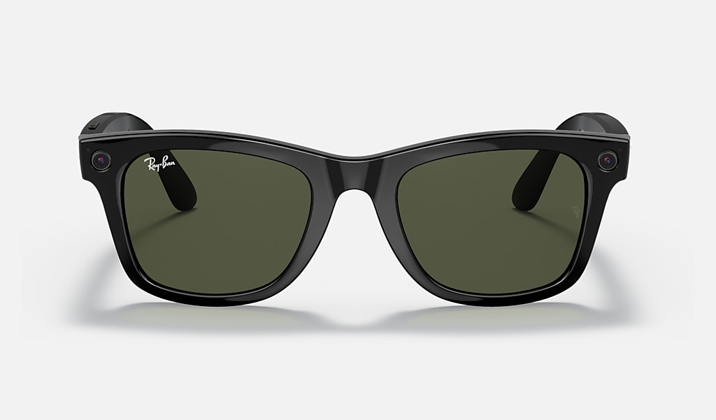 Ray-ban Stories | Wayfarer Sunglasses in Black and Green | Ray-Ban®