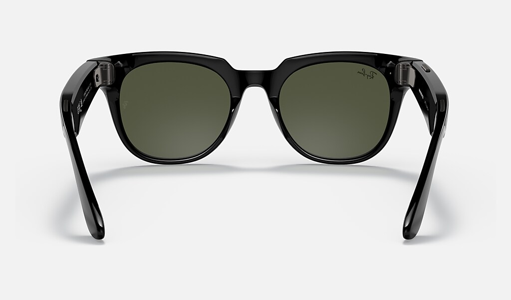Ray-ban Stories | Meteor Sunglasses in Shiny Black and Green | Ray-Ban®