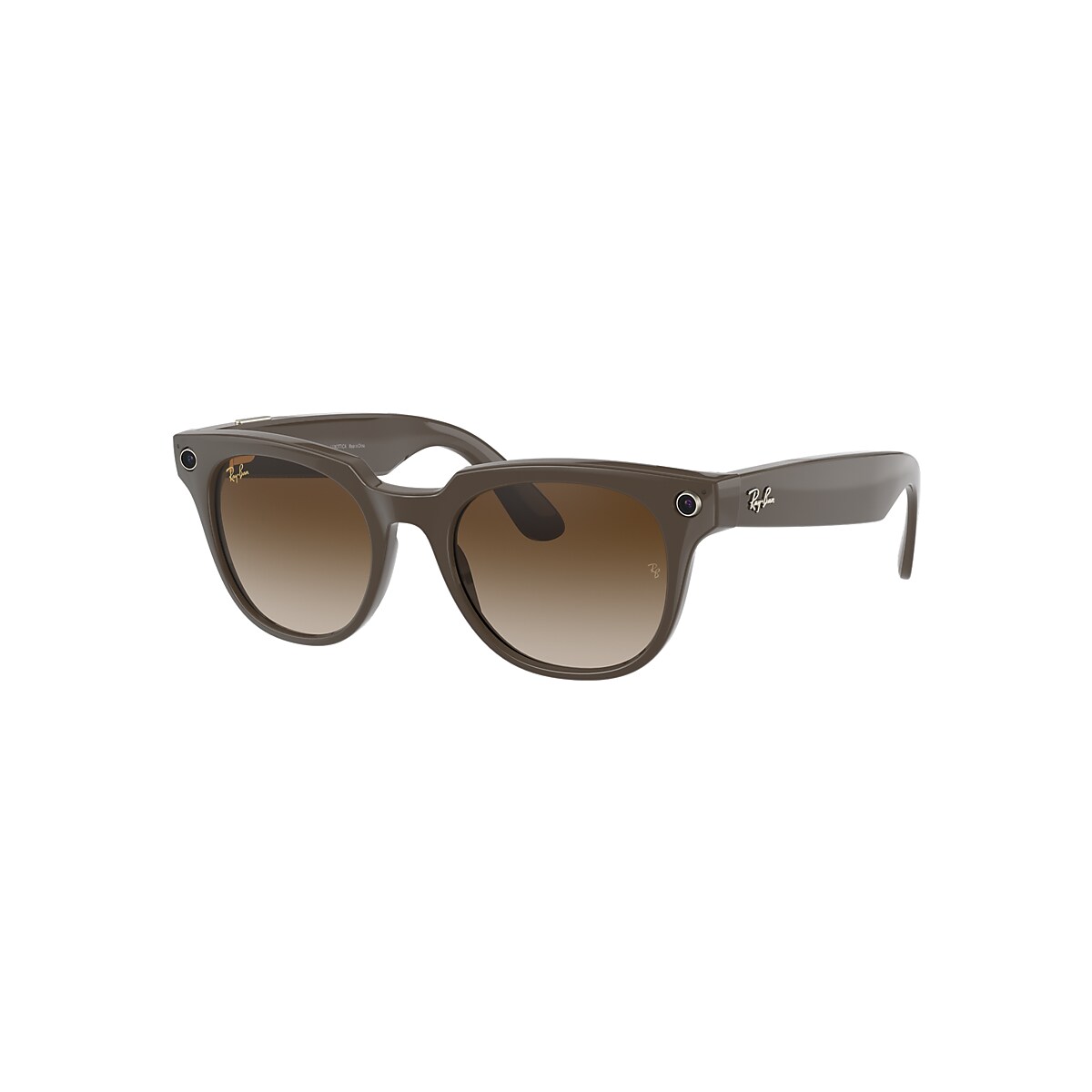 Ray-ban Stories | Meteor Sunglasses in Shiny Brown and Brown | Ray-Ban®