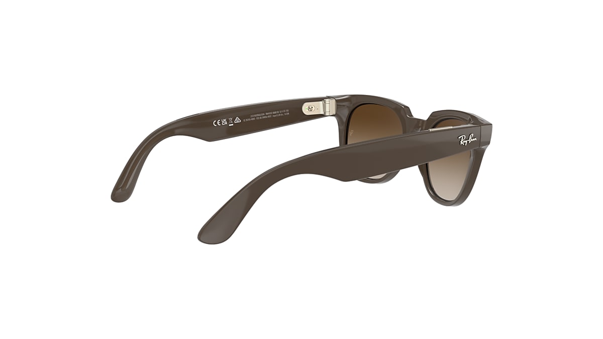 Ray-ban Stories | Meteor Sunglasses in Shiny Brown and Brown | Ray-Ban®