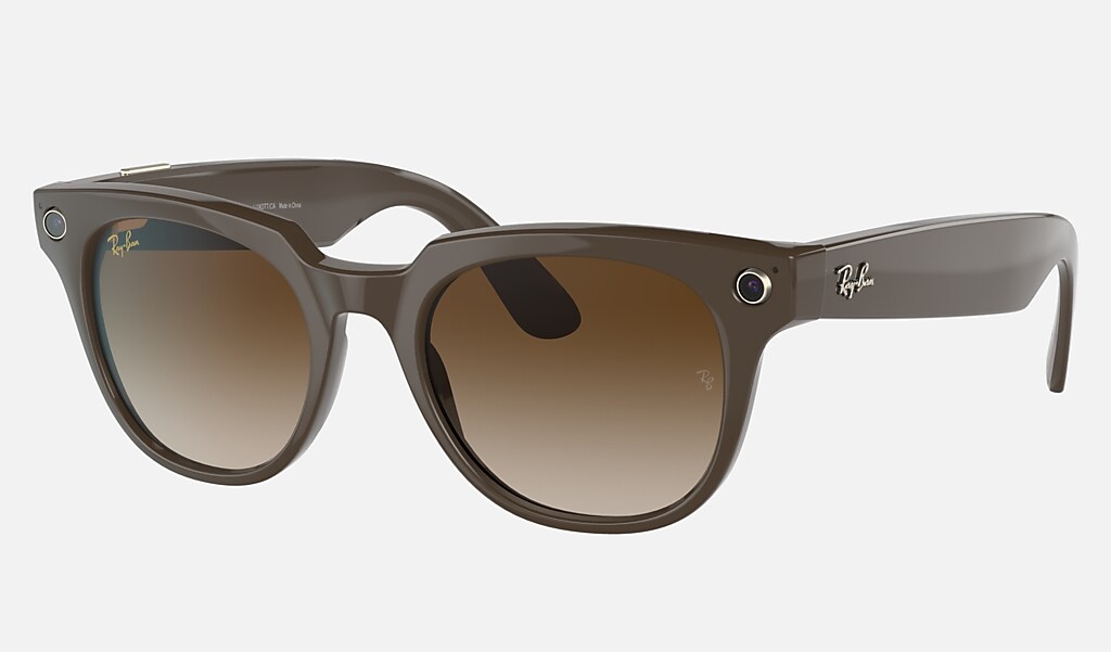 Outlook Excursion Implications Ray-ban Stories | Meteor Sunglasses in Shiny Brown and Brown | Ray-Ban®