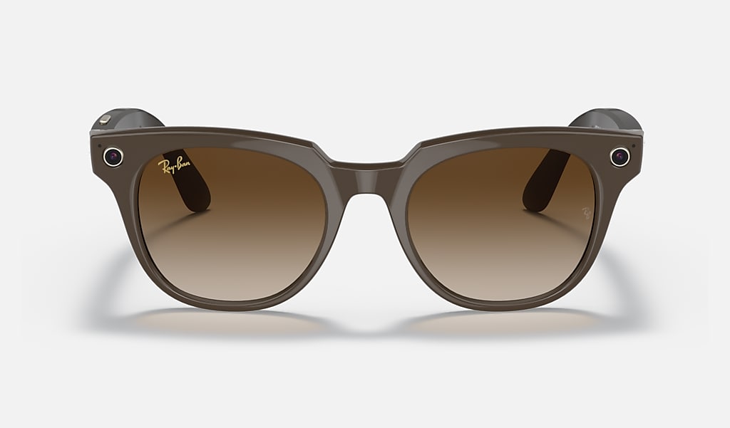 Ray-ban Stories | Meteor Sunglasses in Shiny Brown and Brown | Ray-Ban®