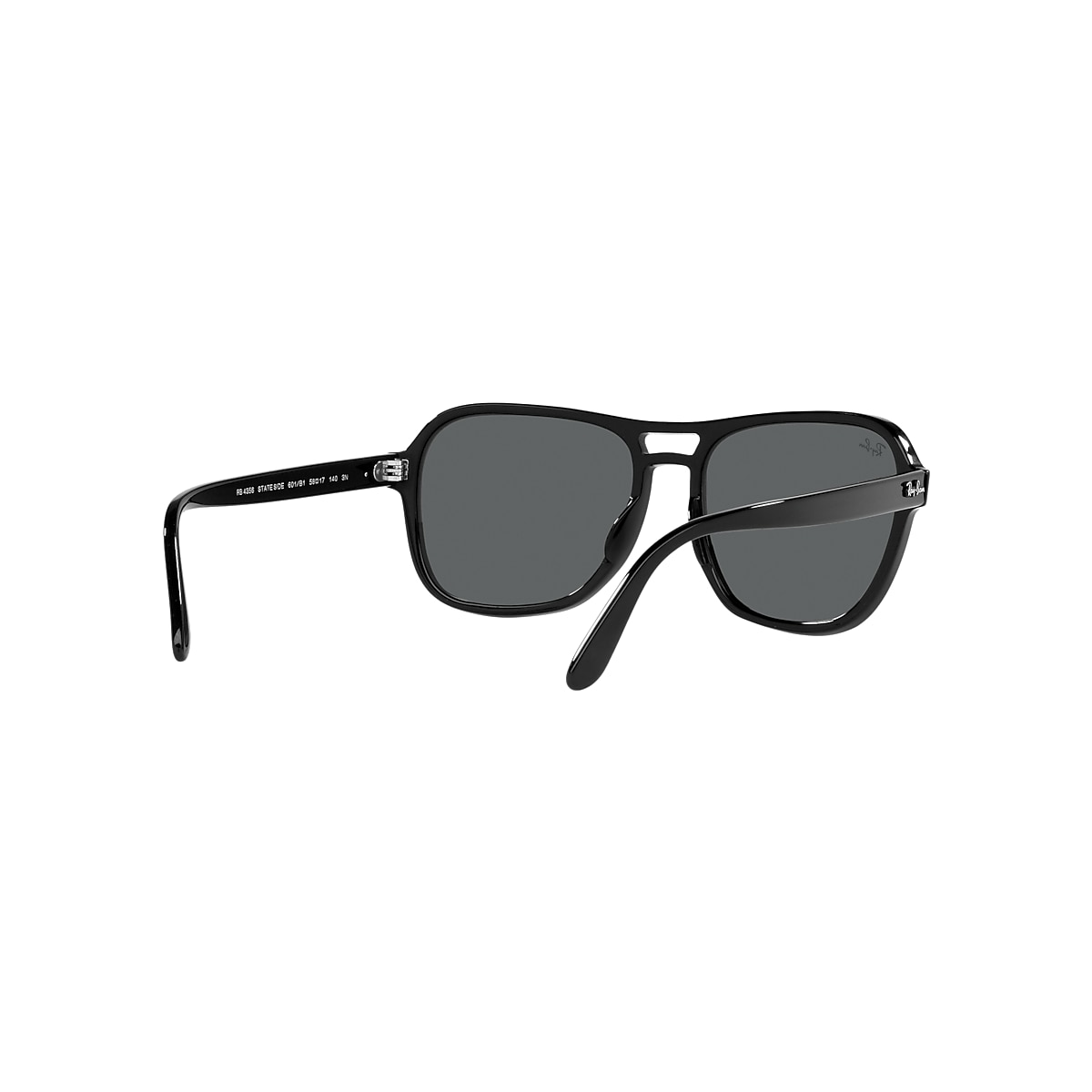 STATE SIDE Sunglasses in Black and Dark Grey - RB4356 | Ray-Ban® US