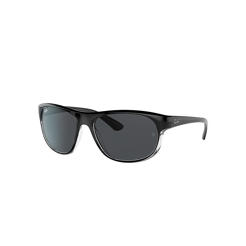 Ray-Ban Rb4351 Sunglasses Black Frame Grey Lenses 59-17 product image